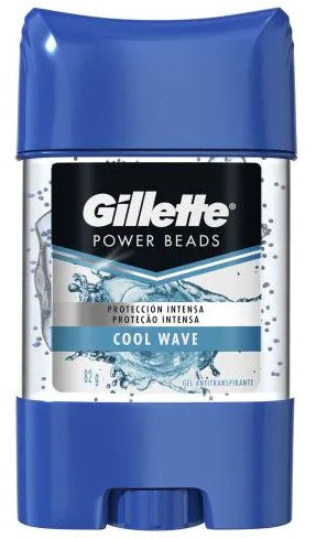 GILLETTE POW BEADS COOL W GEL 82G