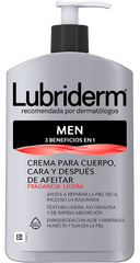LUBRIDERM MEN 3EN1 FRAG LIG - CRE 120ML