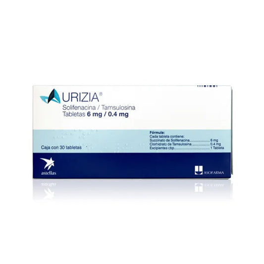 URIZIA 6/0.4 MG 30 TAB