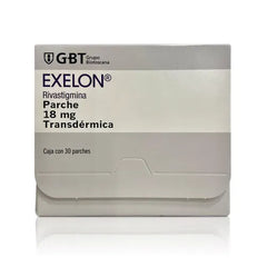 EXELON 18 MG PARCHE 24HRS SB 30