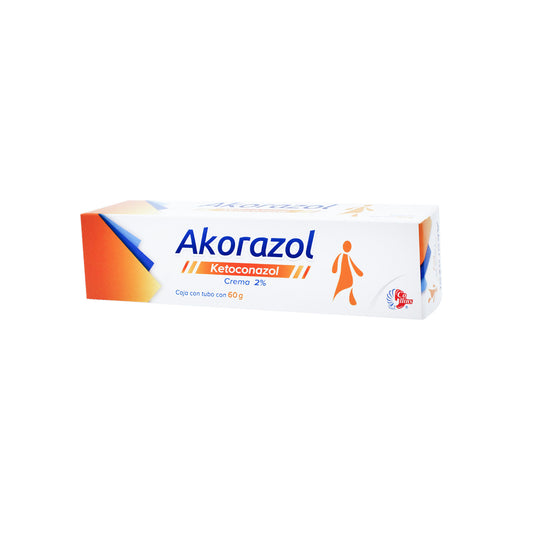 AKORAZOL CMA. CAJA C/TUBO C/60 G.