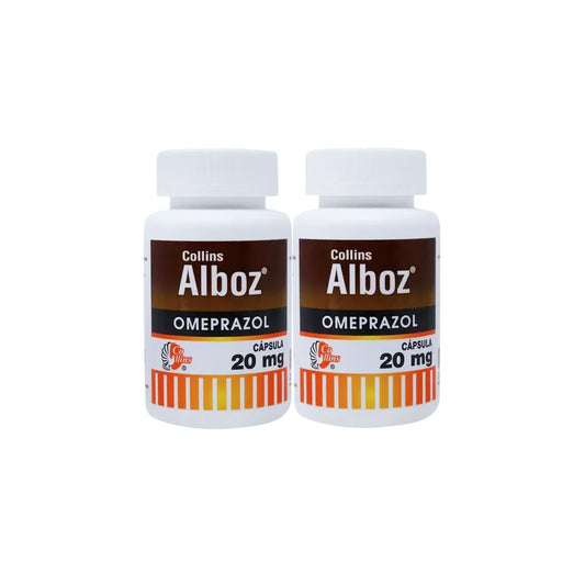 ALBOZ 2 FCO 60 CAPS 20 MG