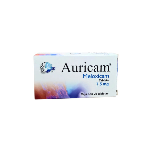 AURICAM TAB. 7.5 MG. CAJA C/20
