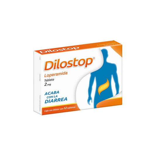 DILOSTOP TAB. 2 MG. CAJA C/12