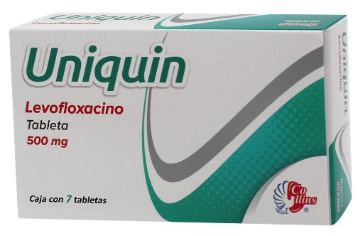 UNIQUIN TAB. 500 MG. CAJA C/7