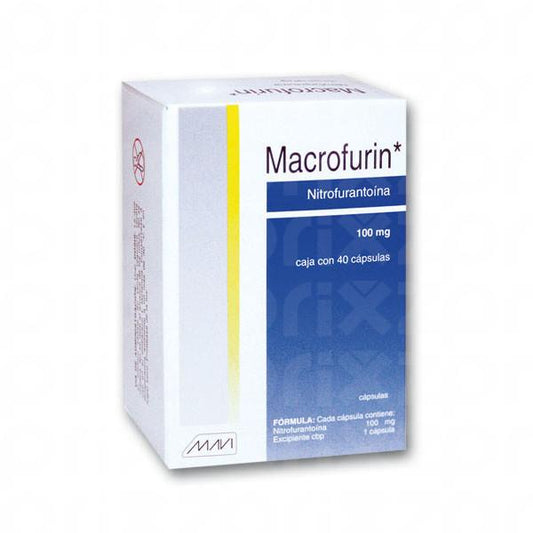 MACROFURIN 40 CAPS 100 MG