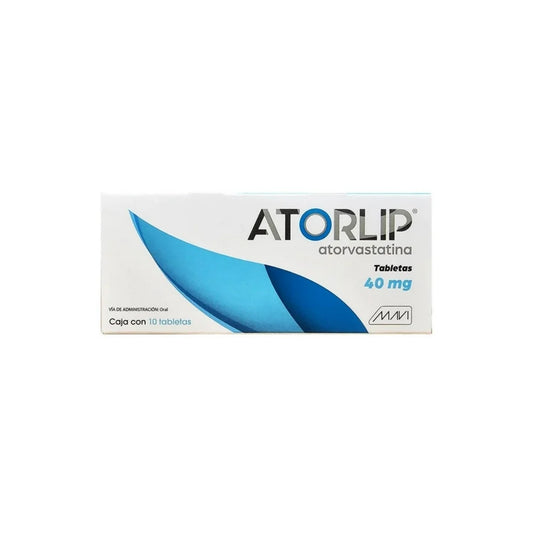 ATORLIP 10 TAB 40 MG