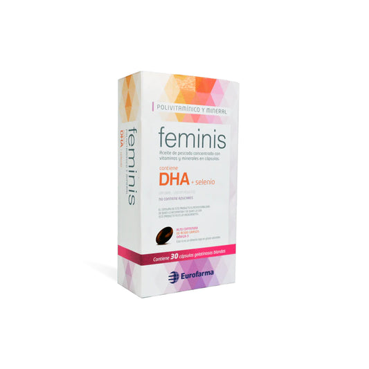 FEMINIS SUP ALIM DHA+SELEN 30CAPS