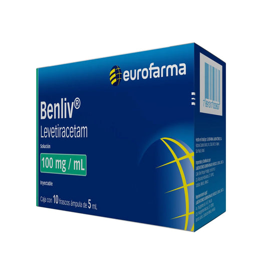 BENLIV 100MG SOL INY 10FA 5ML