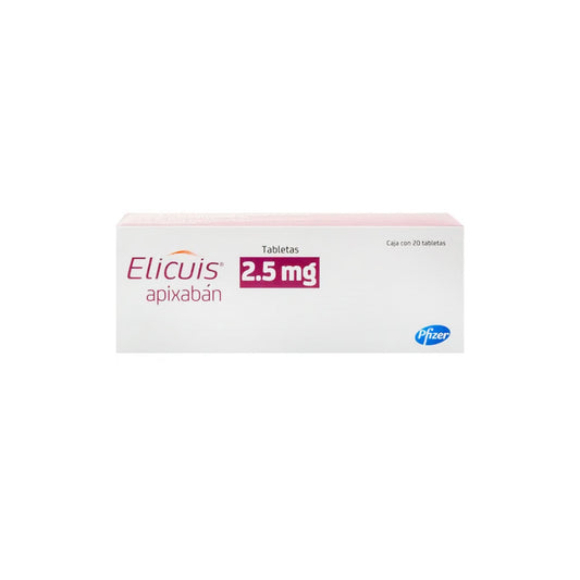 ELICUIS 2.5 MG 20 TAB