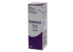 DICLOFENACO SOL OFT. 1 MG FCO GOTERO C5 ML
