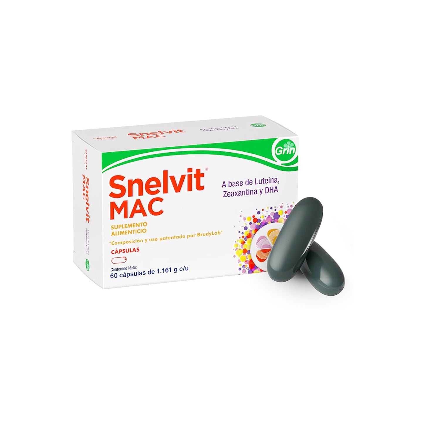 SNELVIT MAC SUP ALIM1.161G 60CAPSN