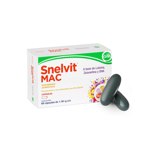 SNELVIT MAC SUP ALIM1.161G 60CAPSN