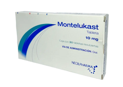 MONTELUKASTTAB.10MG.CAJAC/30