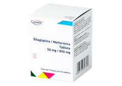 SITAGLIPTINA METFORMINA 56 TAB 50/850 MG