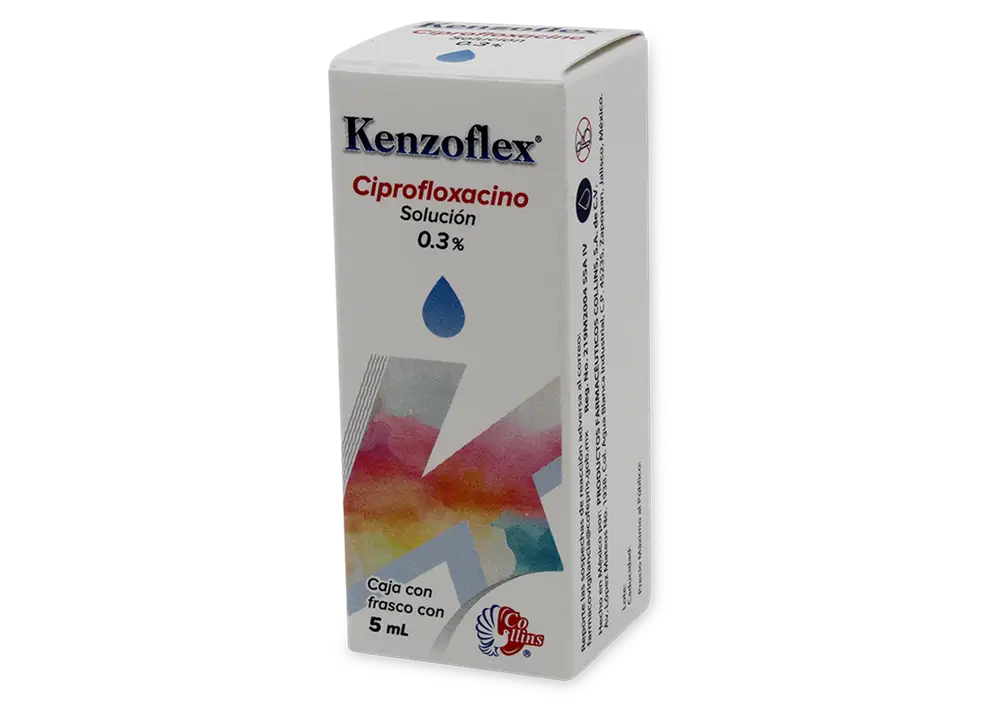 KENZOFLEX SOL. OFT. CAJA C/FCO. GOTERO C/5 ML.