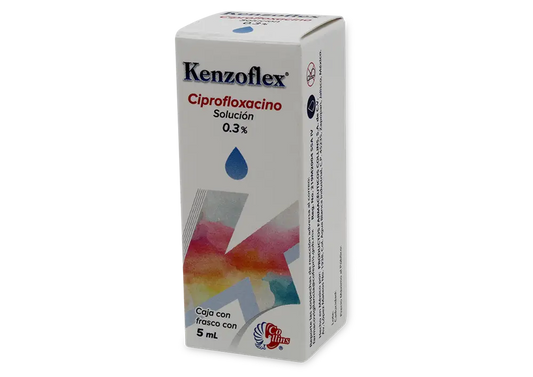 KENZOFLEX SOL. OFT. CAJA C/FCO. GOTERO C/5 ML.