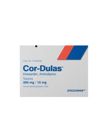 COR-DULAS 14 TAB 300 MG/10 MG