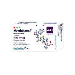 AMIDONE 40 mg Caja 100 tabletas dispersables