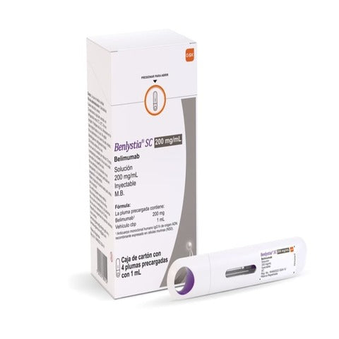 BENLYSTIA SC 200 MG/mL SOL INY PLP CAJ C/4