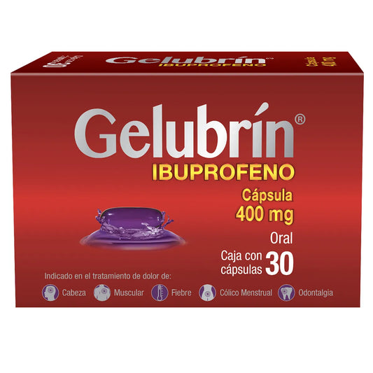 GE IBUPROFENO PROGE 400MG - CAP 30