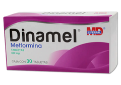 DINAMEL TAB. 500 MG. CAJA C/30