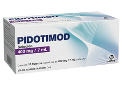 PIDOTIMOD 10 SOL 400MG/7 ML