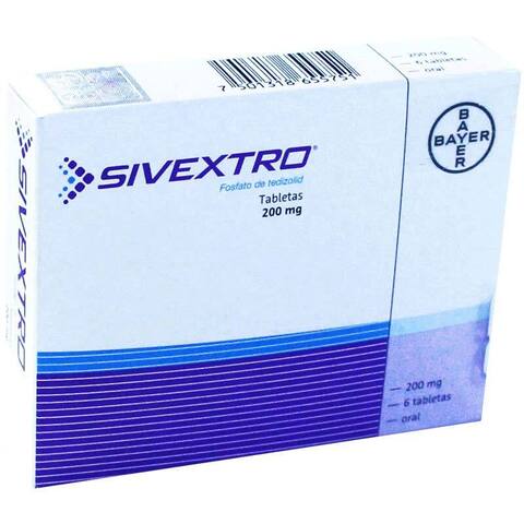 SIVEXTRO 200 MG 6 TAB