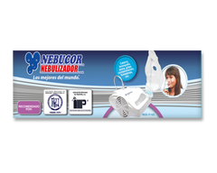 Nebulizador de compresor NEBUCOR P-103 (1 pza) Adulto/Infantil
