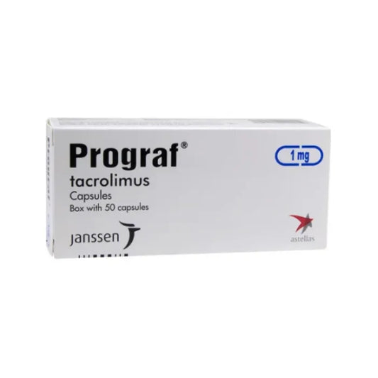 PROGRAF 1 MG 50 CAPS