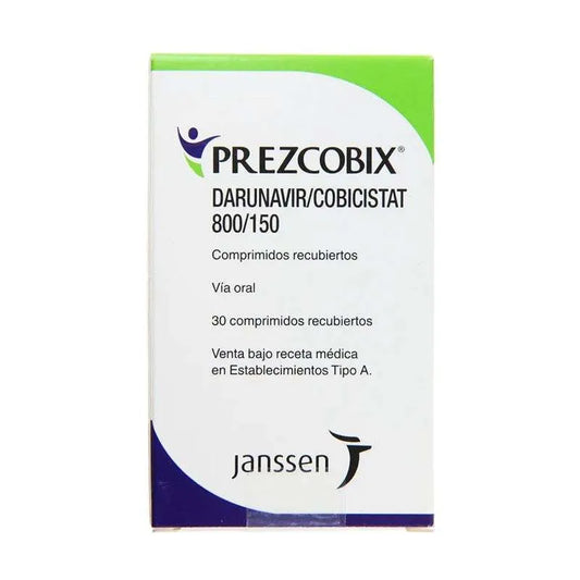 PREZCOBIX 800/150 MG CON 30 TABLETAS