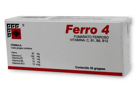FERRO 4 GRAG. CAJA C/30