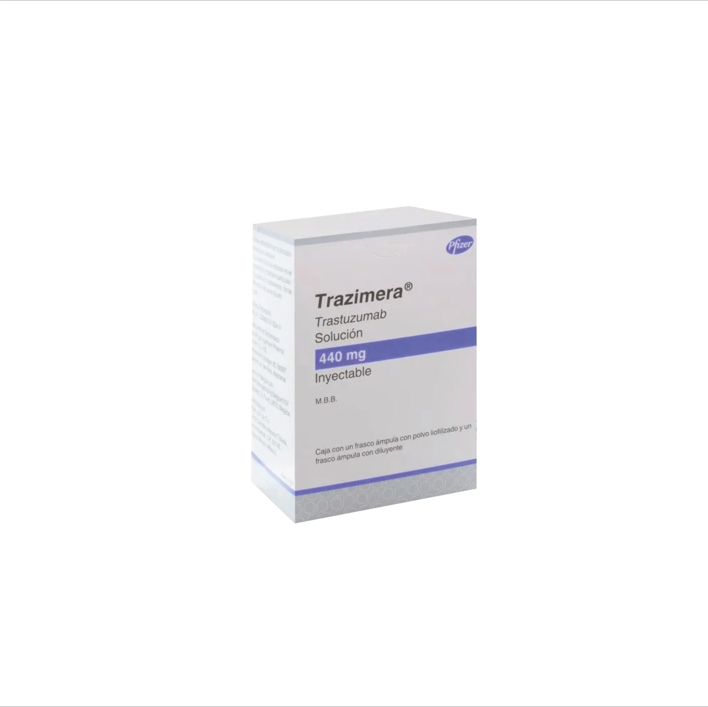 TRAZIMERA 440MG SOL INY C/1 F.A.
