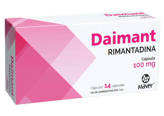 DAIMANT 14 CAPS 100 MG