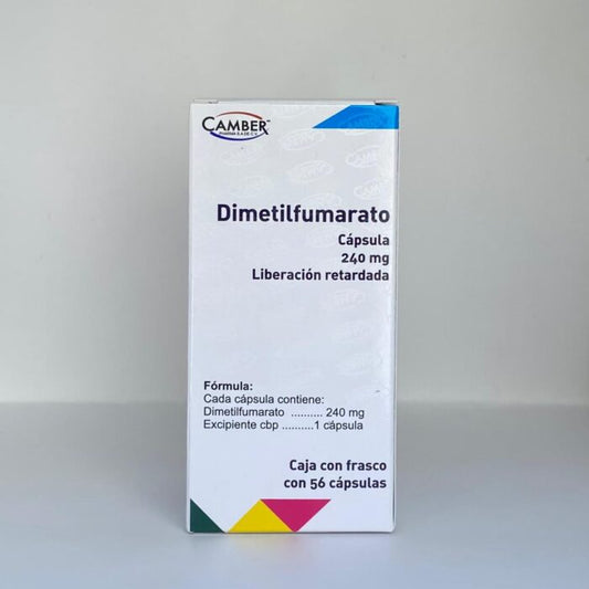DIMETILFUMARATO 240MG 56CAPS