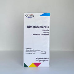 DIMETILFUMARATO 240MG 56CAPS