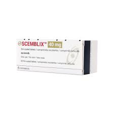 SCEMBLIX 40 MG 60 CPR