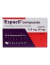 ESPACIL COMPUESTO CAP. 125/10 MG. CAJA C/20