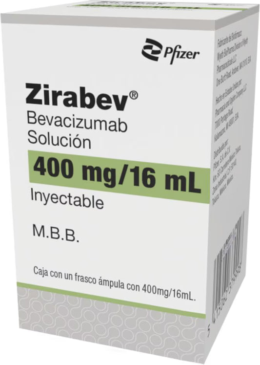 ZIRABEV 400MG SOL INY F.A. 16 ML