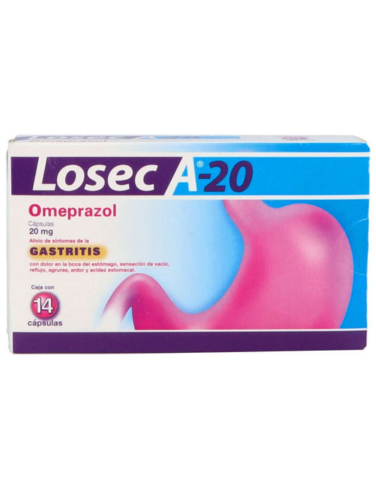 LOSEC A 20 20MG CAP C14