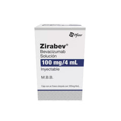 ZIRABEV 100MG SOL INY F.A. 4ML